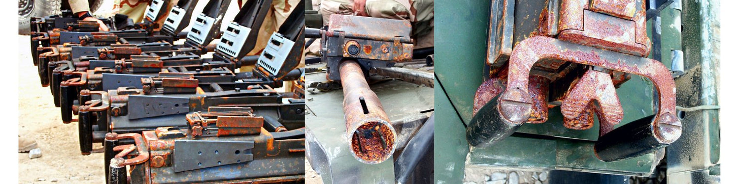 MK19 Weapons Destroyed By Rust Corrosion