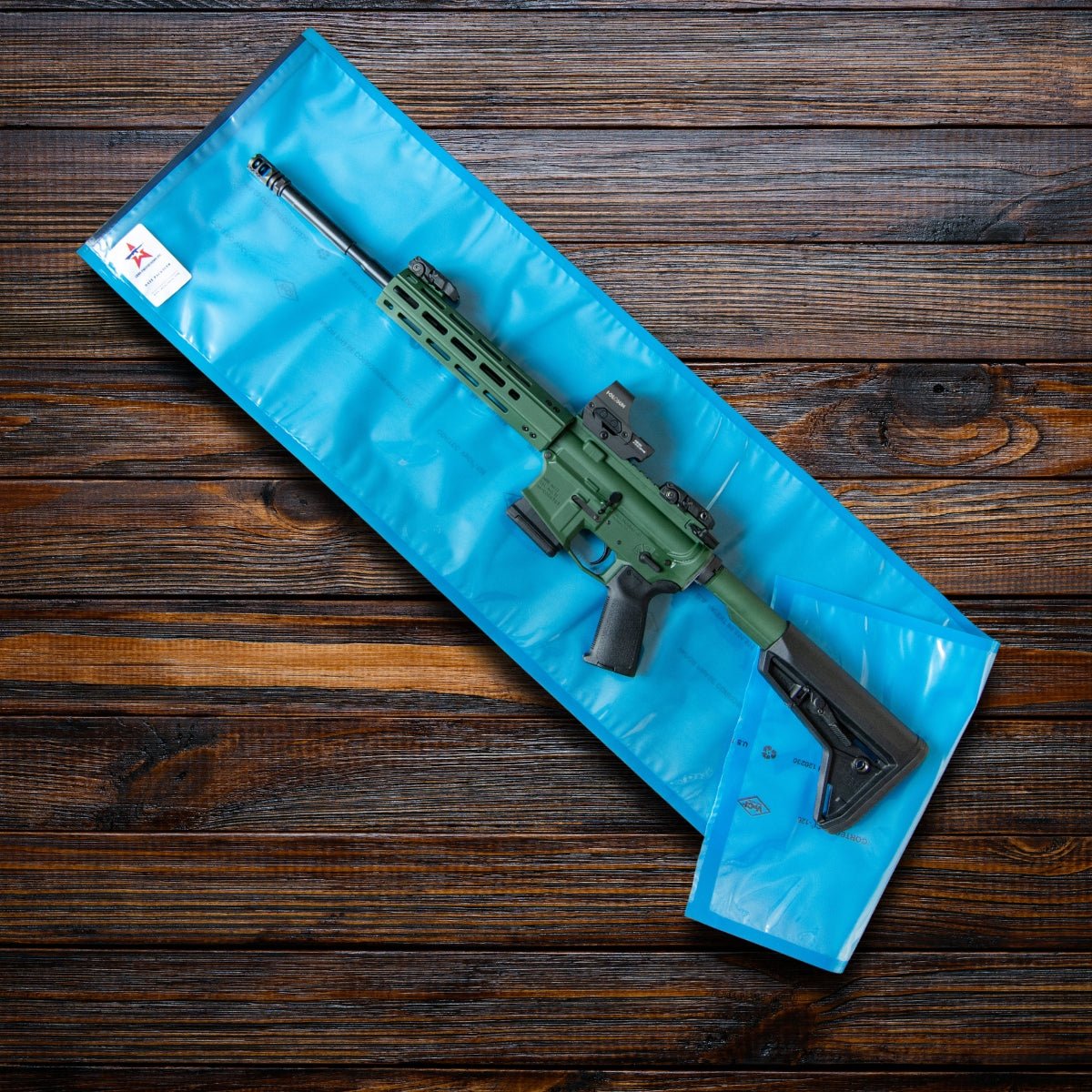 VCI AR-15 Rifle Storage Bag for Long-Term Rust Prevention - Arms Preservation Inc