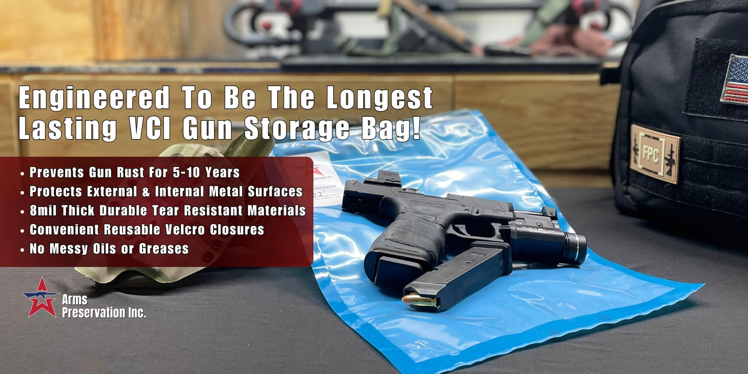 Anti Corrosion Long Term Gun Storage Bags