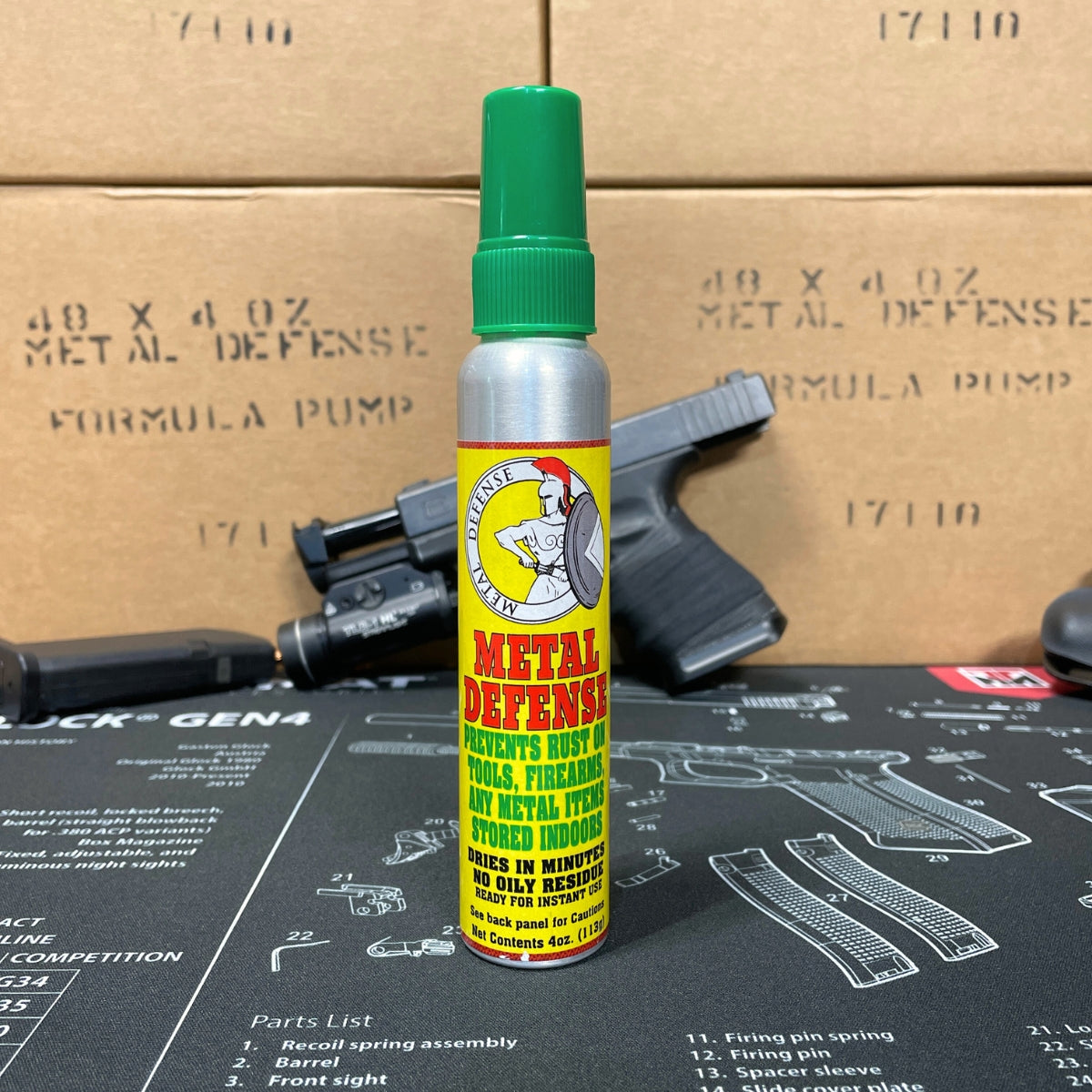 Metal Defense Gun Rust Spray