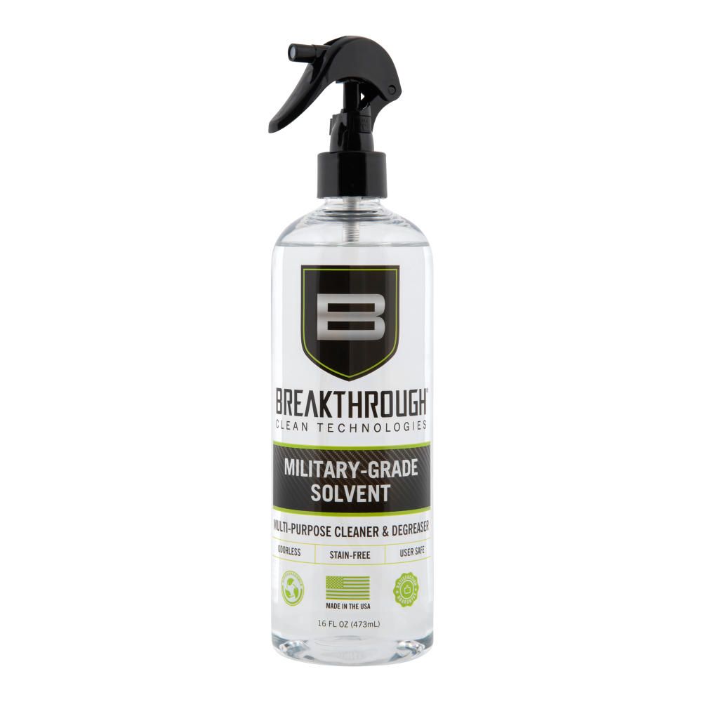 Breakthrough Clean Military-Grade Solvent 16 oz gun cleaning solvent — odorless, residue-free