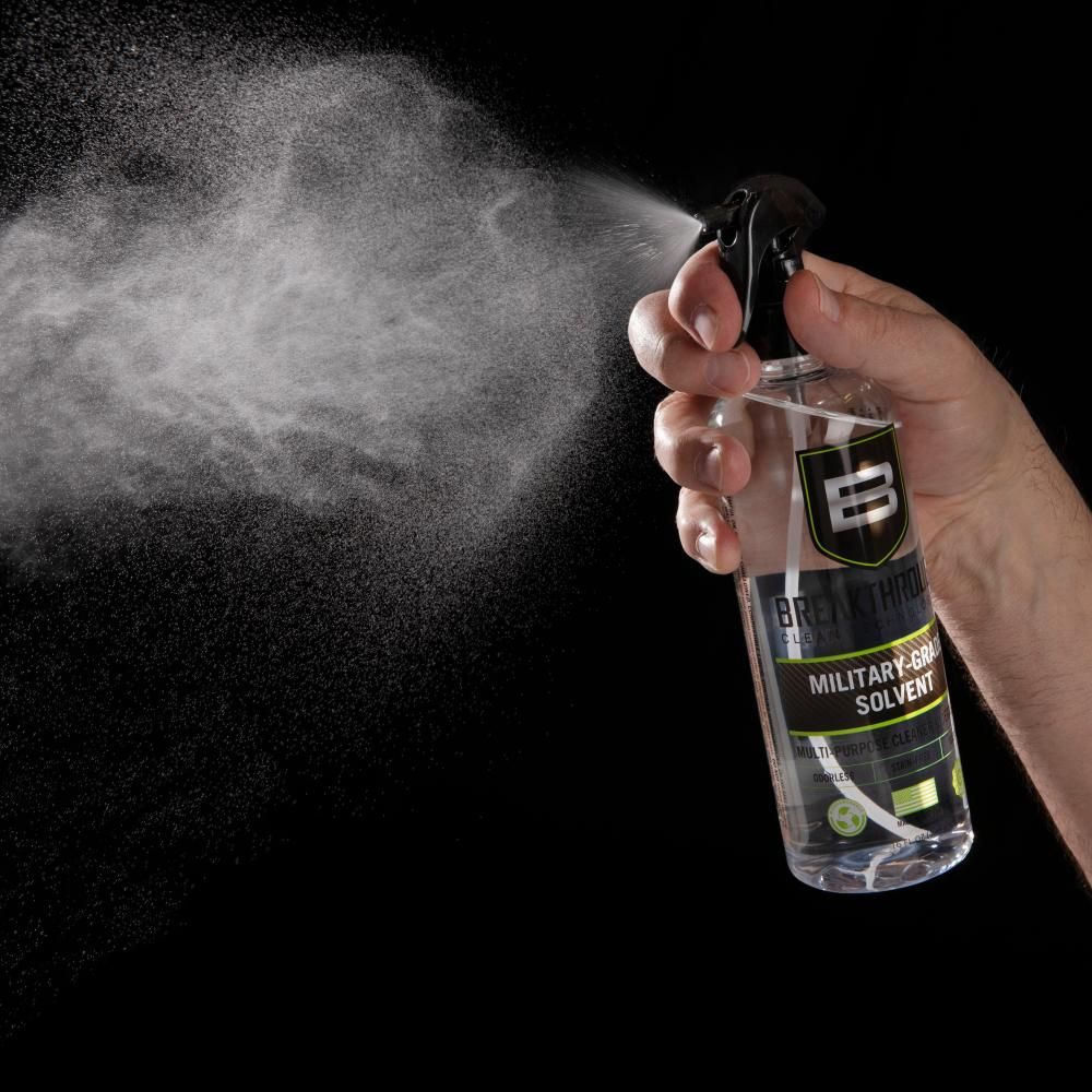 Breakthrough Clean Military Grade Firearm Cleaning Solvent 16oz Spray Bottle