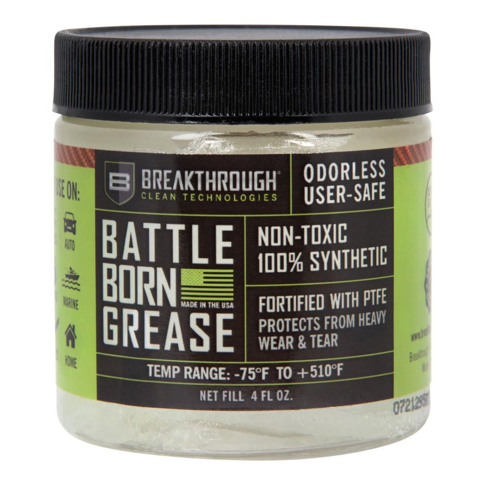 Breakthrough Clean Battle Born Gun Grease 4 oz Jar