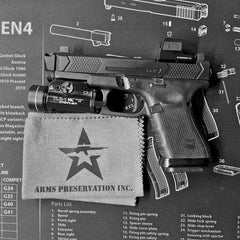 Glock G19 with API Silicone Gun Cloth